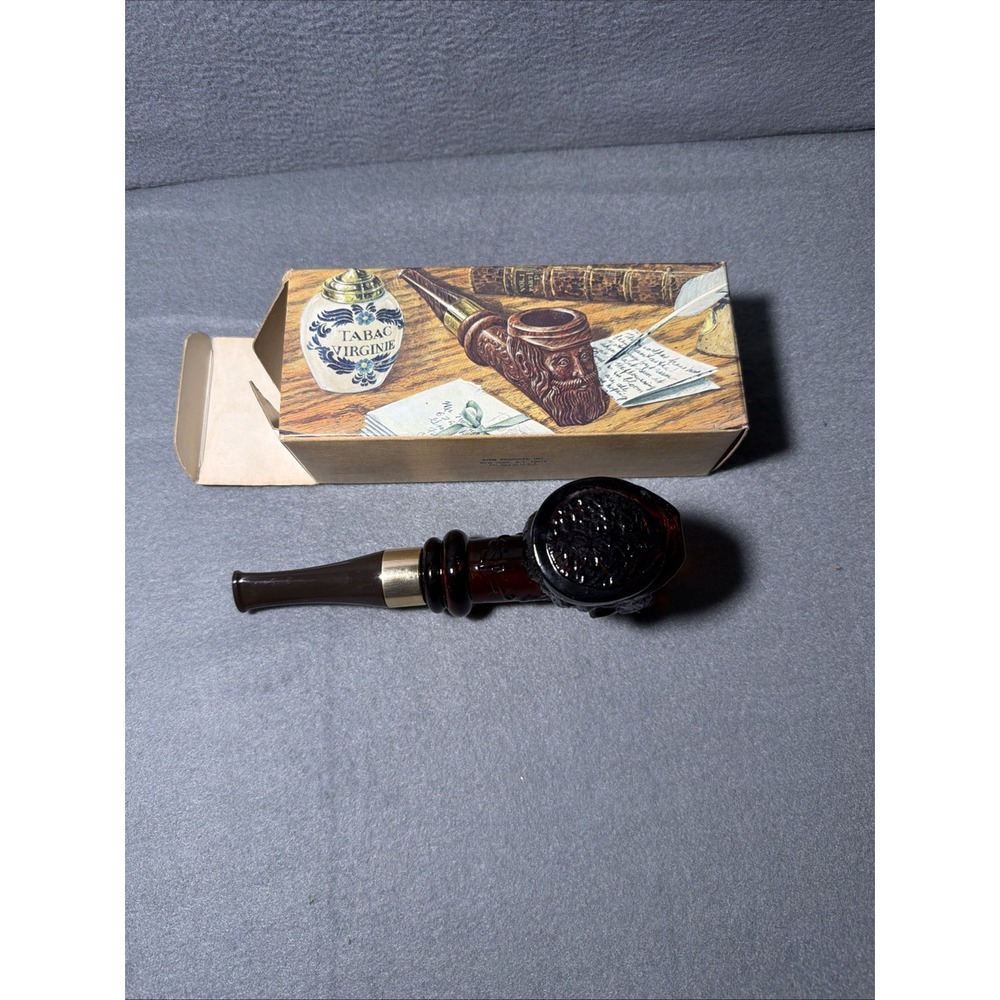 Men's AVON collectors Pipe Deep Woods After Shave . Full 3oz. In Original Box.